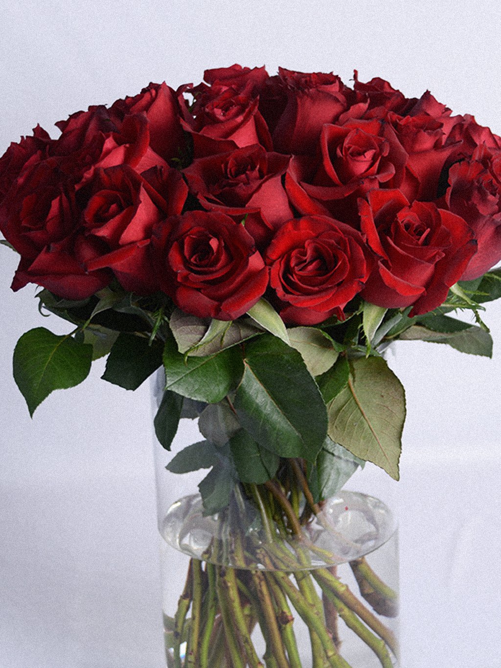 Scarlet Column Vase - Image 2