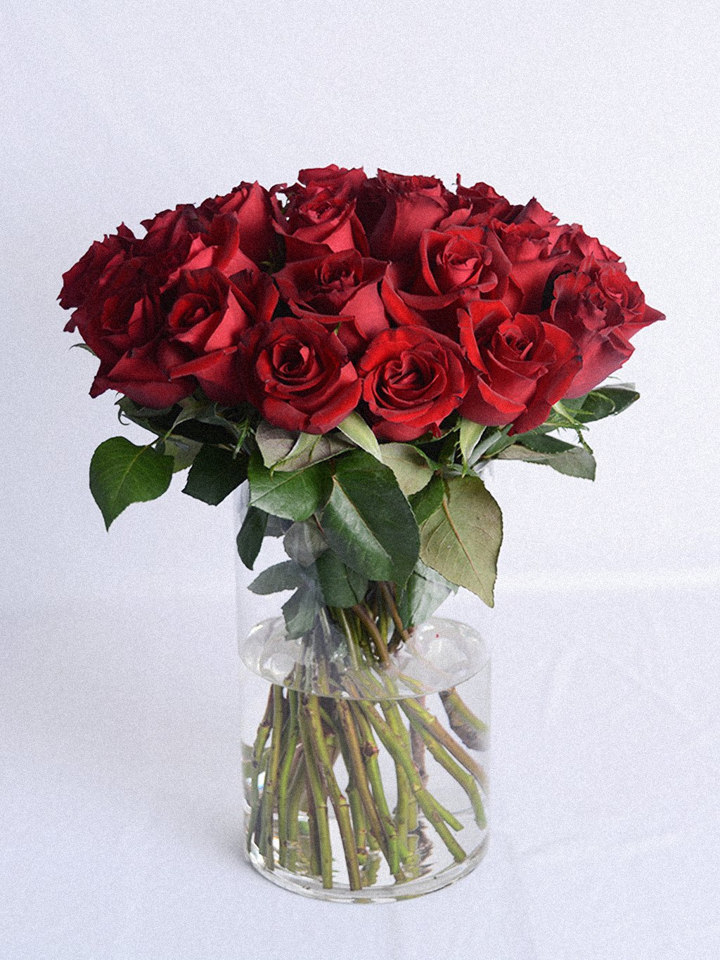 Scarlet Column Vase - Image 1