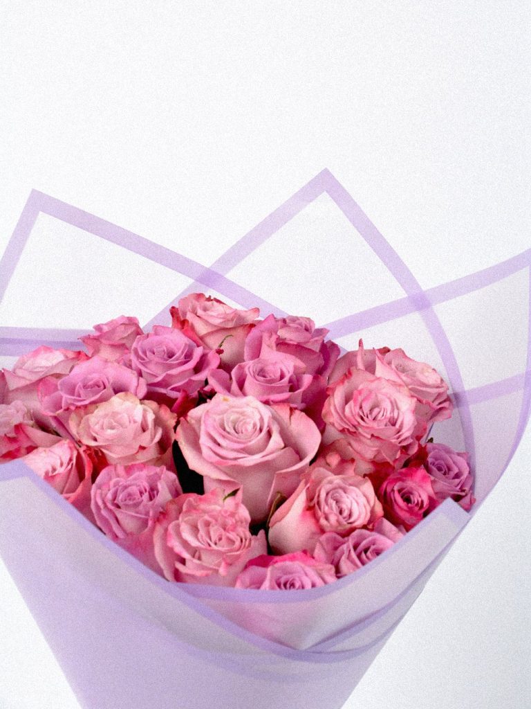 Lilac Pink Hand-Tied