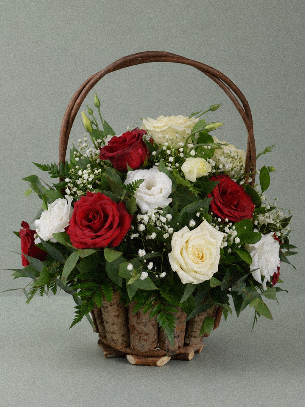 Rustic Rose Basket - Image 2